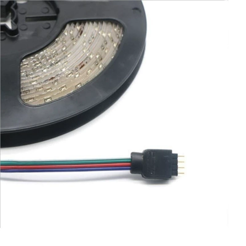 Светодиодная лента RGB 3528 SMD, 5 м (вариант влагозащищенный), пульт дистанционного управления 44 клавиши, 12В постоянного тока