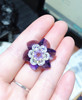 Crystal, woven ring handmade, wholesale