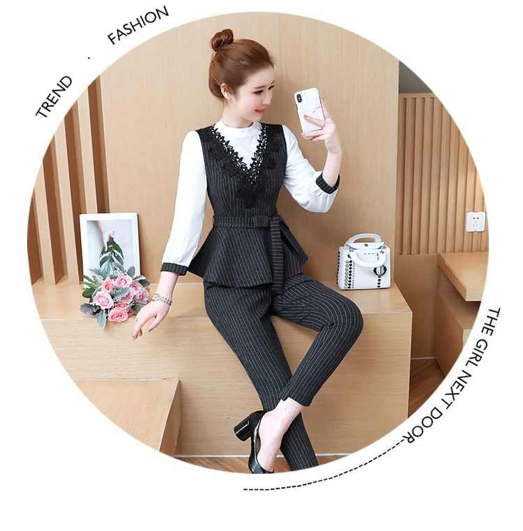 Costume femme en Mélange de coton - Ref 3335092 Image 19