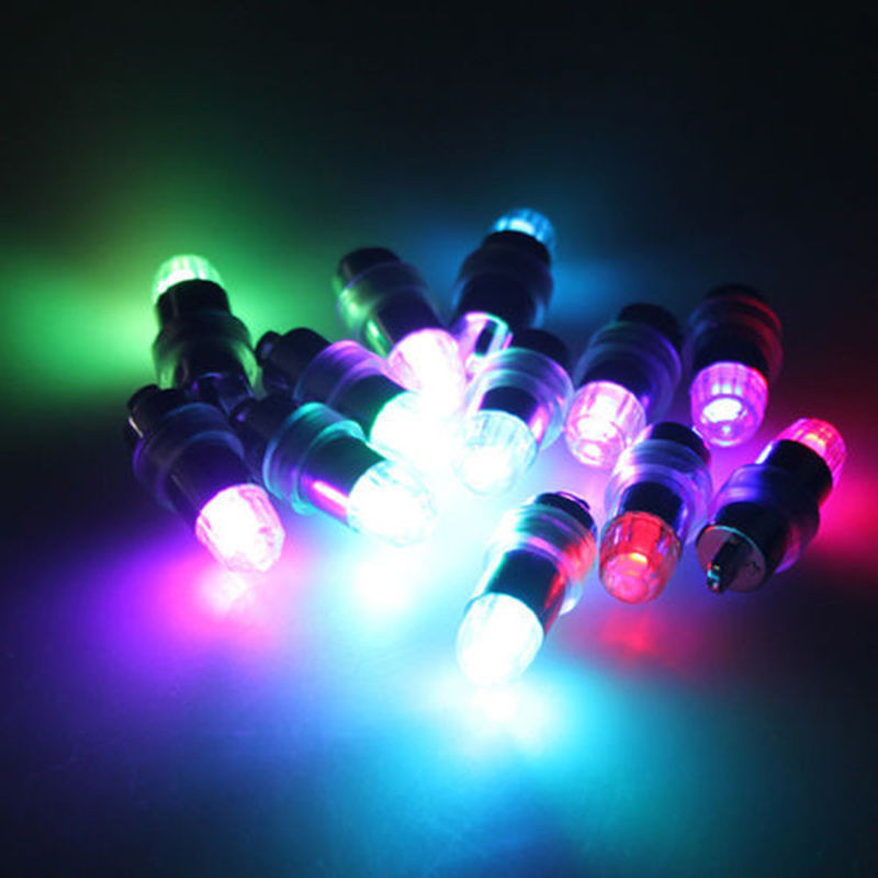 新款LED小灯泡婚庆求爱装饰 便携耐亮颜色暖白七彩RGB粉色等齐全