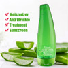 Soothing aloe vera gel for face for skin care, skin rejuvenation, shrinks pores, wholesale