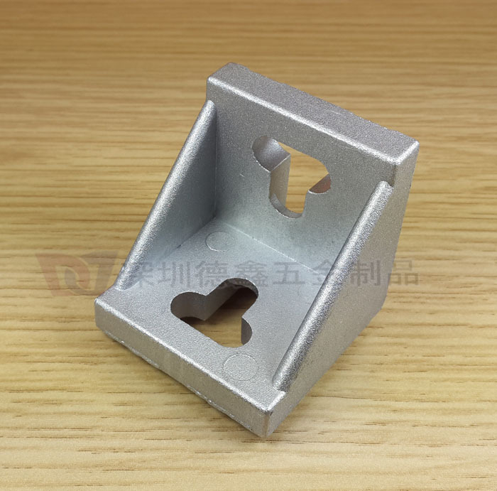  铝角件4545 铝角码 4545铝型材直角件  铝合金角码三角支架