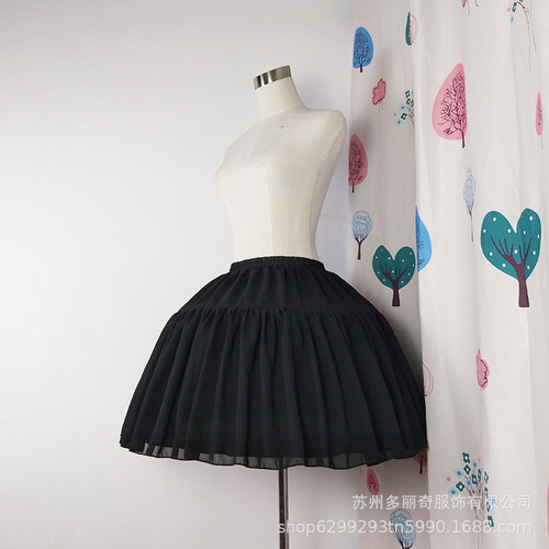 Cosplay daily fishbone skirt Lolita lolita adjustable violent Carmen petticoat soft girl skirt