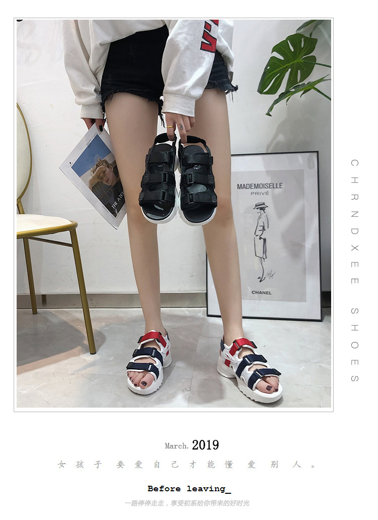 Chaussures été pour femme en Caoutchouc - Ref 3345551 Image 8