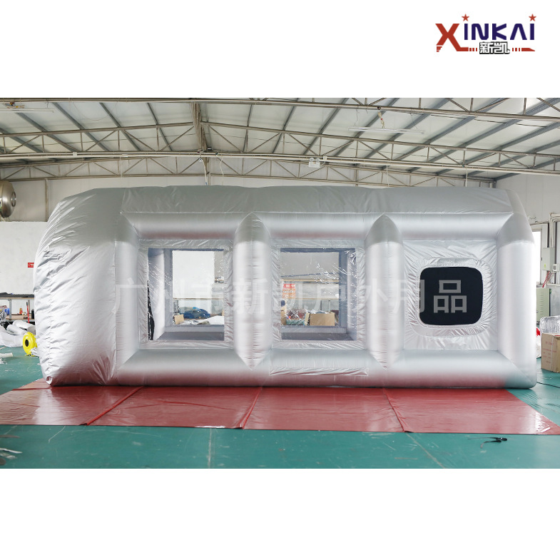 生产充气喷漆帐篷气模 环保流动车间无尘喷漆帐篷 透明方形帐篷