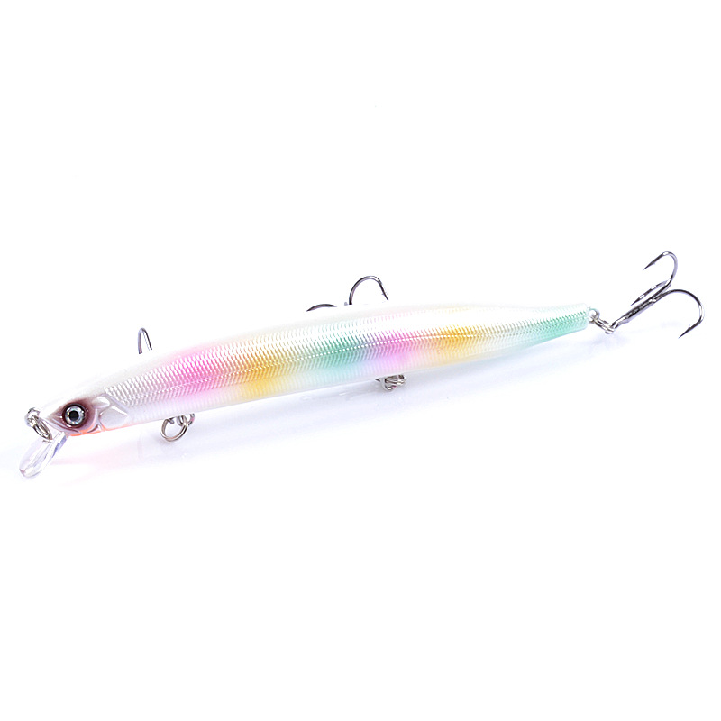 Suspending Minnow Lures Hard Baits Fresh Water Bass Swimbait Tackle Gear