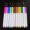 Water-soluble erasable board painting dust-free, chalk, erase pen, 12 colors