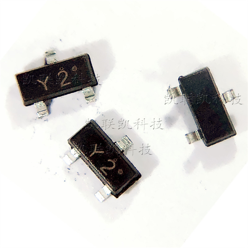 贴片SS8550 SOT-23 丝印Y2 贴片三极管 全新现货