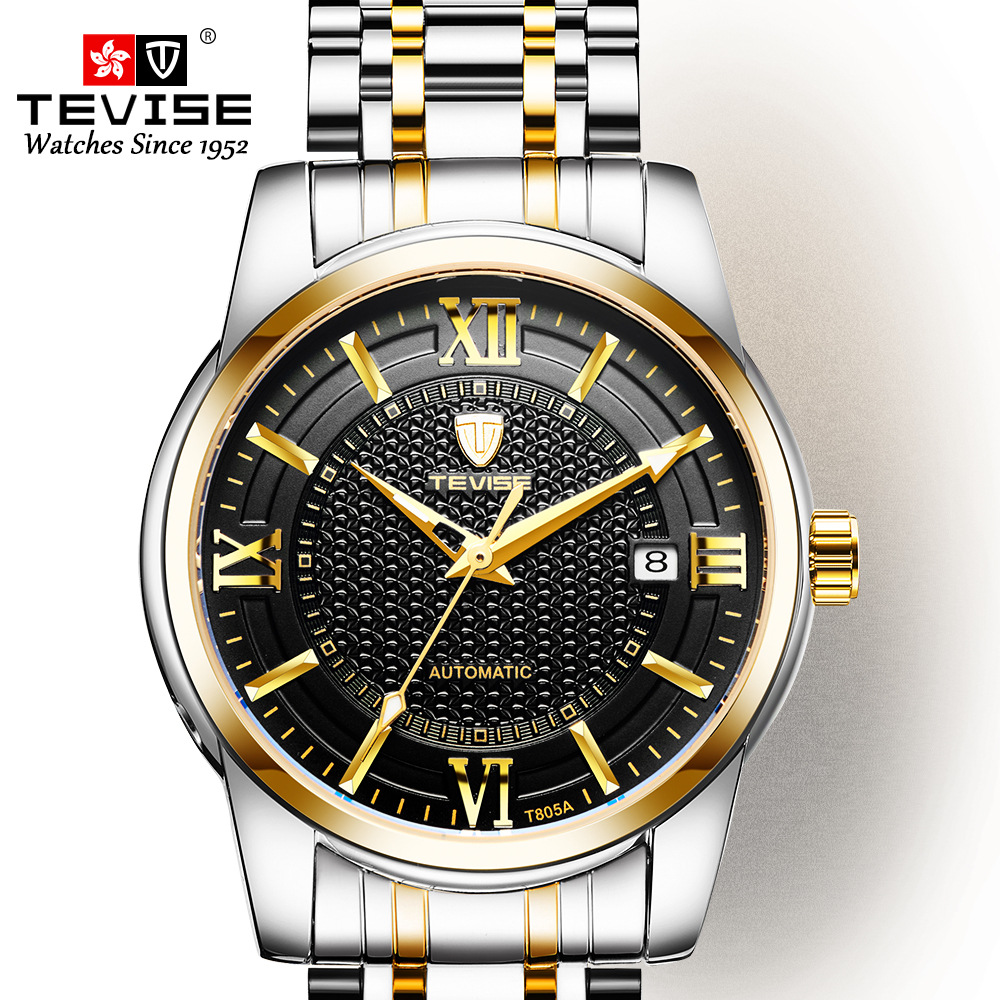 Switzerland Twiss multi-function watch fully automatic Mechanics Men's watches waterproof business affairs leisure time man watch