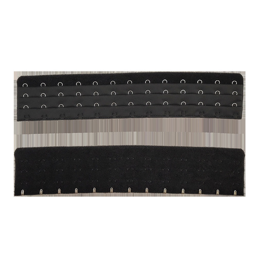 Ozina wholesale three rows of 13 buttons extension buckle 3 rows of 13 buttons body slimming belly bra buckle corset extension buckle