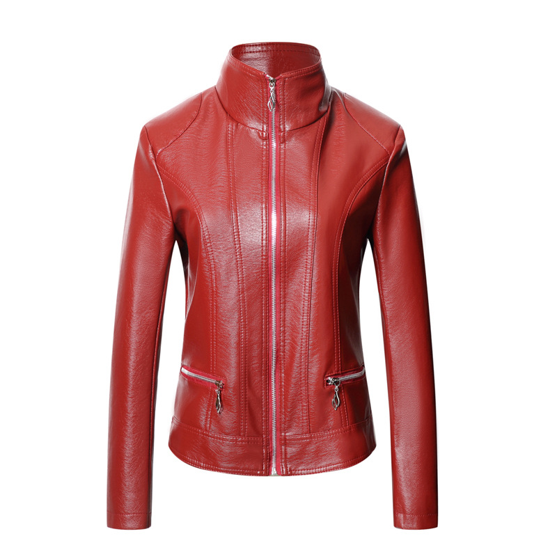 Veste en cuir femme en PU - Ref 3447545 Image 5