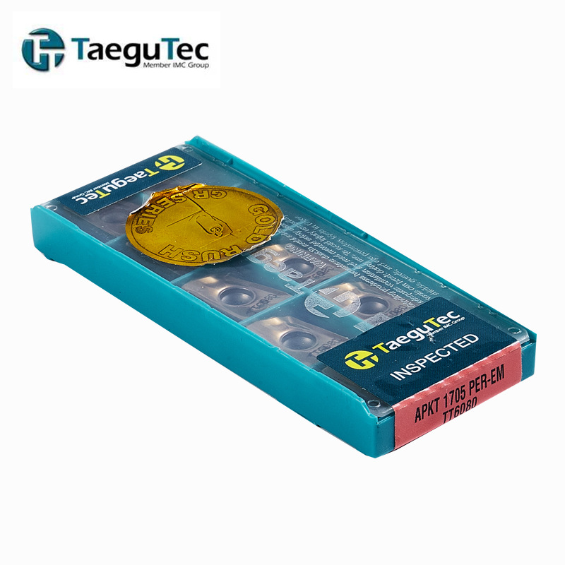 韩国特固克 Taegutec数控刀片 APKT 1705 PER-EM TT6080 铣削现货