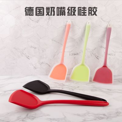 109克工廠現貨矽膠鍋鏟炒菜鏟子廚房用具烹饪勺鏟不粘鍋矽膠廚具