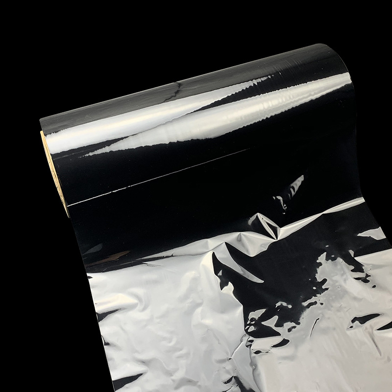 供应双面电晕PET亮光黑色镀铝膜 现货可联系客服