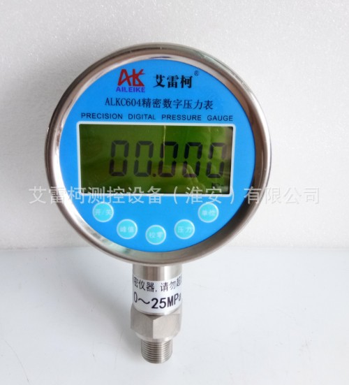 艾雷柯ALKC604数字压力表0.4级数字标准表-0.1~60MPa测压表