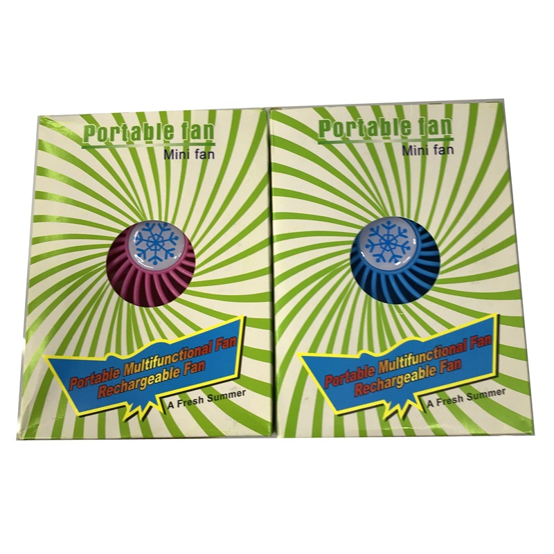 Selling Snowflake Mini Fan Portable Fan student hold The bed charge Take it with you usb Mini fan