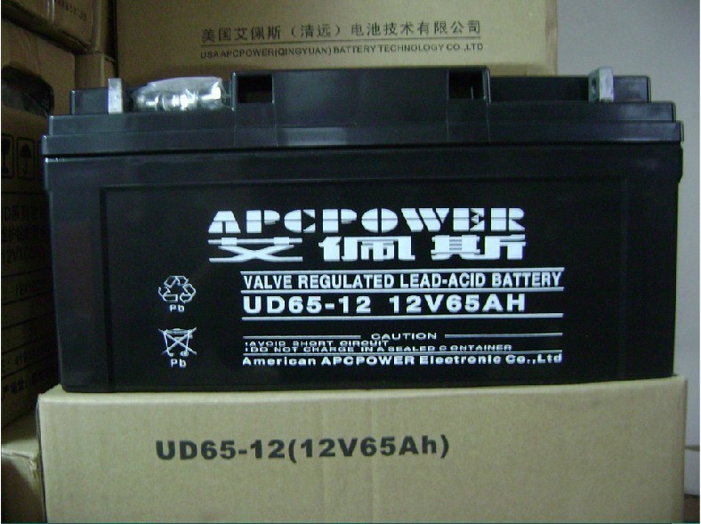 APC艾佩斯UPS免维护铅酸蓄电池ups不间断电源电瓶12V6H质保三年