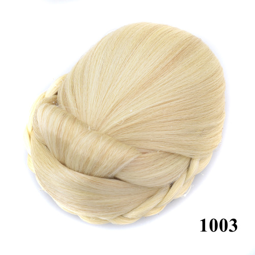 European and American foreign trade braided hair buns, ball hair buns, bridal hair buns, ladies' buns, wig wholesale