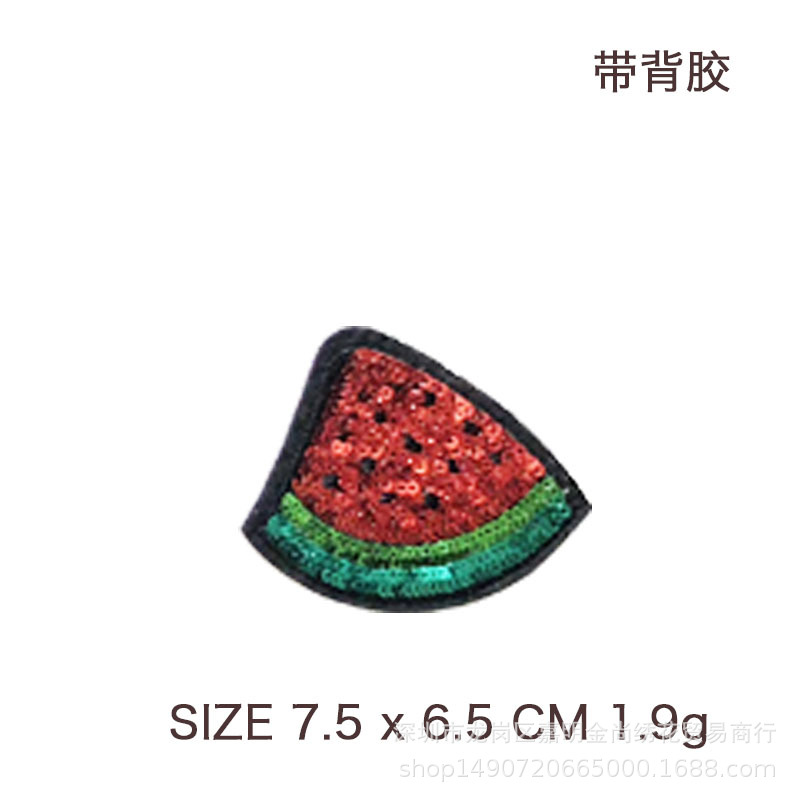 各种各样水果布贴