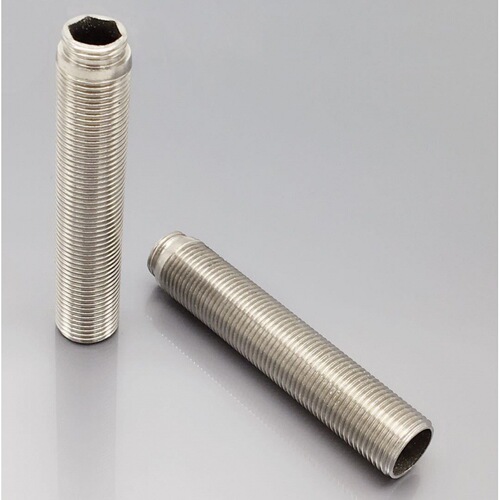 Huang Chao Bathroom Faucet Water Heating Hardware Accessories Single Cold Single Hot Hole Face Basin Sink Faucet Stainless Steel Straight Leg Accessories