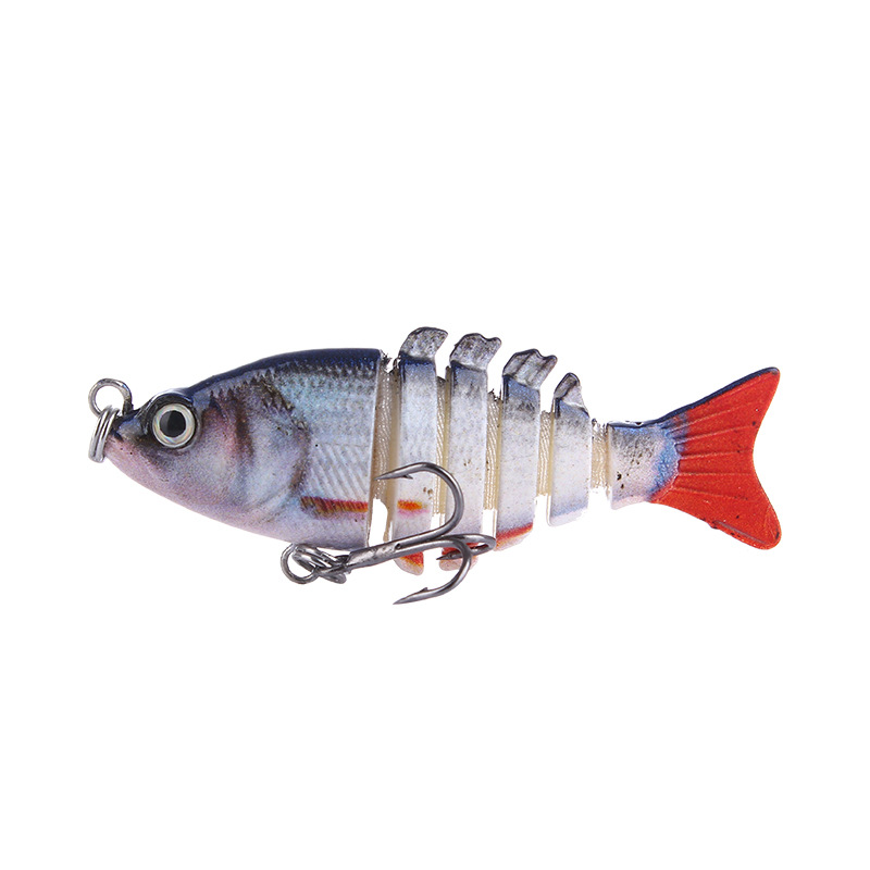 Shallow Diving Hard Swimbaits 50mm 3g Jointed Swimbait Fresh Water Bass Swimbait Tackle Gear