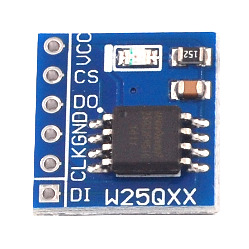 W25Q32大容量FLASH储存模块SPI接口储存BV FV STM32代码