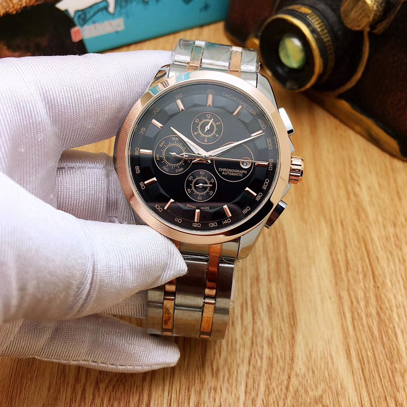 Casual Men's Steel Mechanical Watch