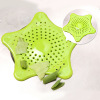 Kitchen Creative Star Star Sink Anti -blocking floor drain filter sink hair hair filter floor drain mesh cap