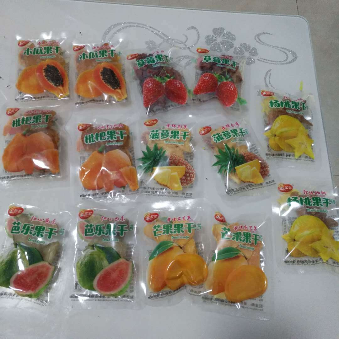 厂家直发 一件代发 美味 独立小包装水果干|ru