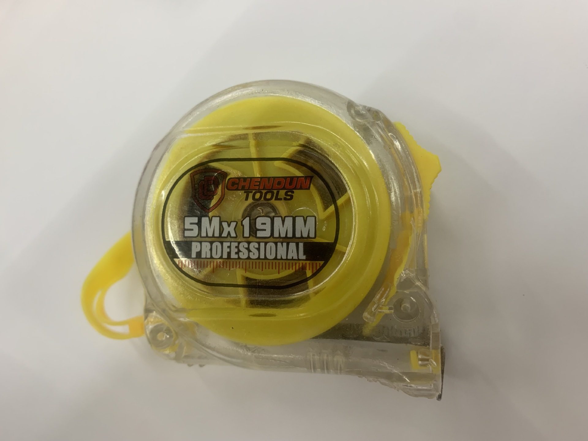 厂家直销 透明钢卷尺3米5米7.5米 防摔塑料 加工定制logo