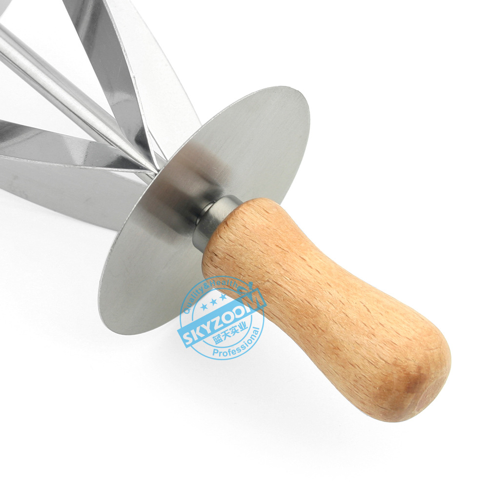 烘焙工具 牛角包工具 滾軸不銹鋼牛角包切皮器 羊角包牛角包刀