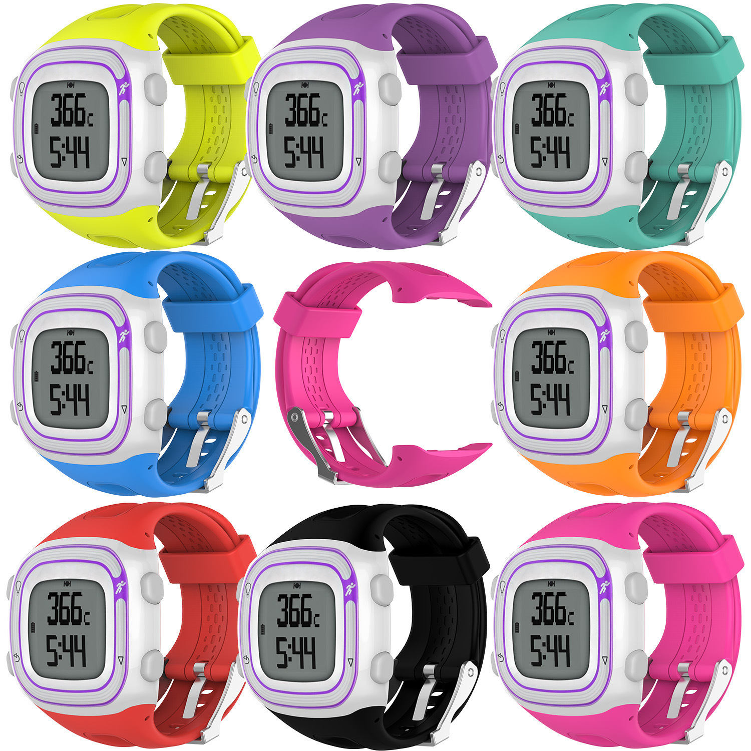 Suitable for Garmin forerunner10 / forerunner15 Silicone Strap Case