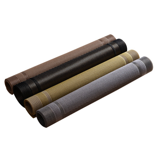 European-style rectangular western table mat heat-resistant anti-scald mat student PVC table mat desk mat plate mat waterproof anti-slip bowl mat