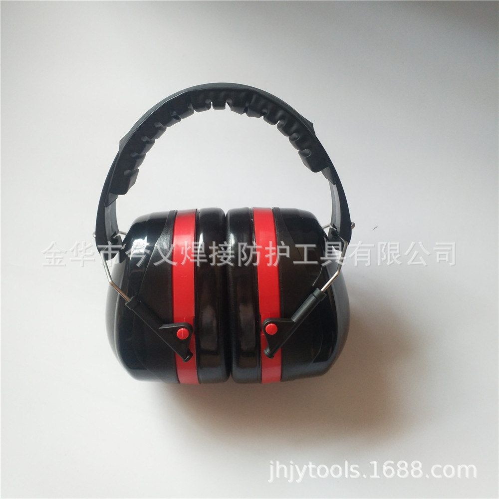 厂家直销高档软包皮支架可降噪音耳罩，射击，工地专用，加厚海绵