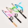 Adjustable telescopic toy for fishing, pet, wholesale