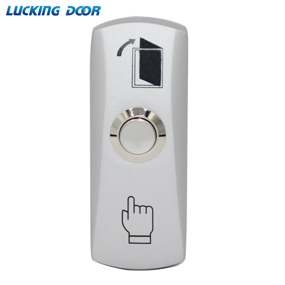 锌合金出门开关 按钮开关 带底盒明装门禁开关 门禁配件开关