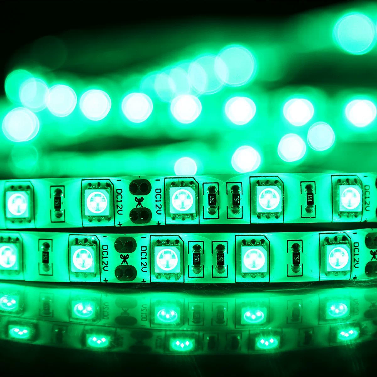 WS2812B Phantom LED одиночная точечная адресуемая лента 5V, полноцветная 5050, встроенный IC, многоцветная мягкая подсветка