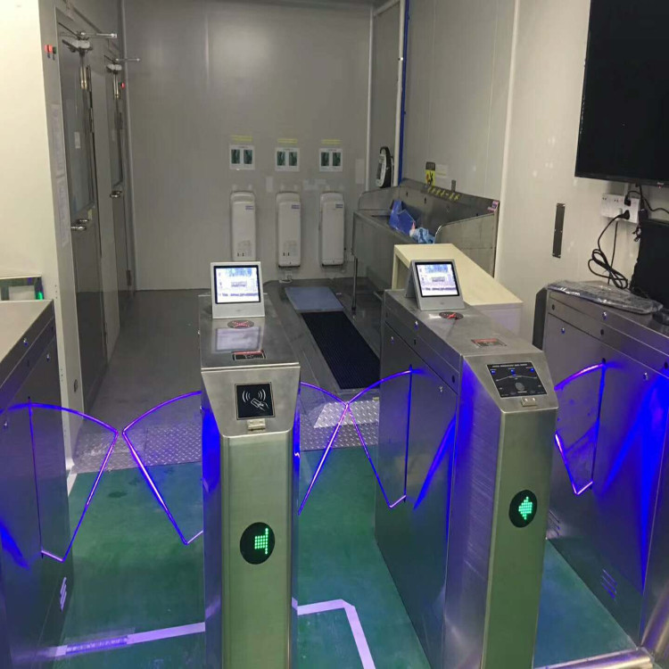 全自动感应鞋底清洁机 风淋室无尘车间专用鞋底清洁机鞋底清洗机