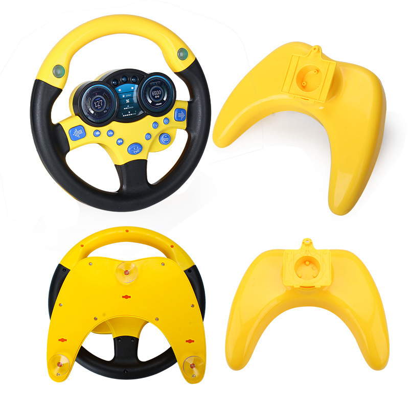 Simulación del volante del coche Internet celebridad niños Simulador de Conducción de coches de juguete de conducción aprendizaje práctico operación