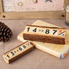 Wooden jewelry, desk calendar