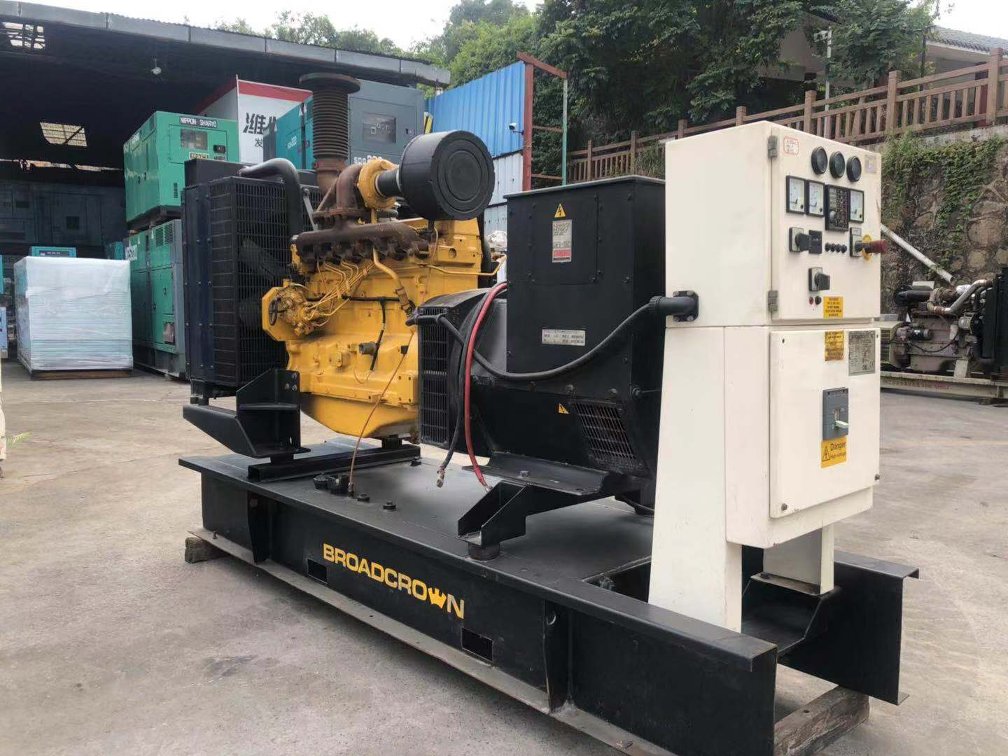 二手美国强鹿柴油发电机组132kw