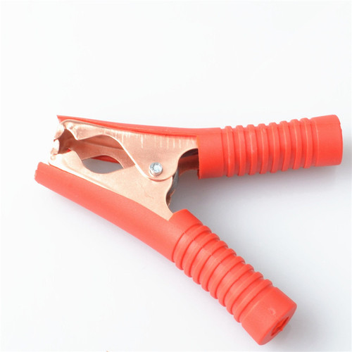 Test clip copper-plated 100A/car battery clip/high current clip red/black