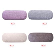 眼镜盒 铁制金属抗压大梭子 近视老花盒 麻布皮革厂家批发 可定制