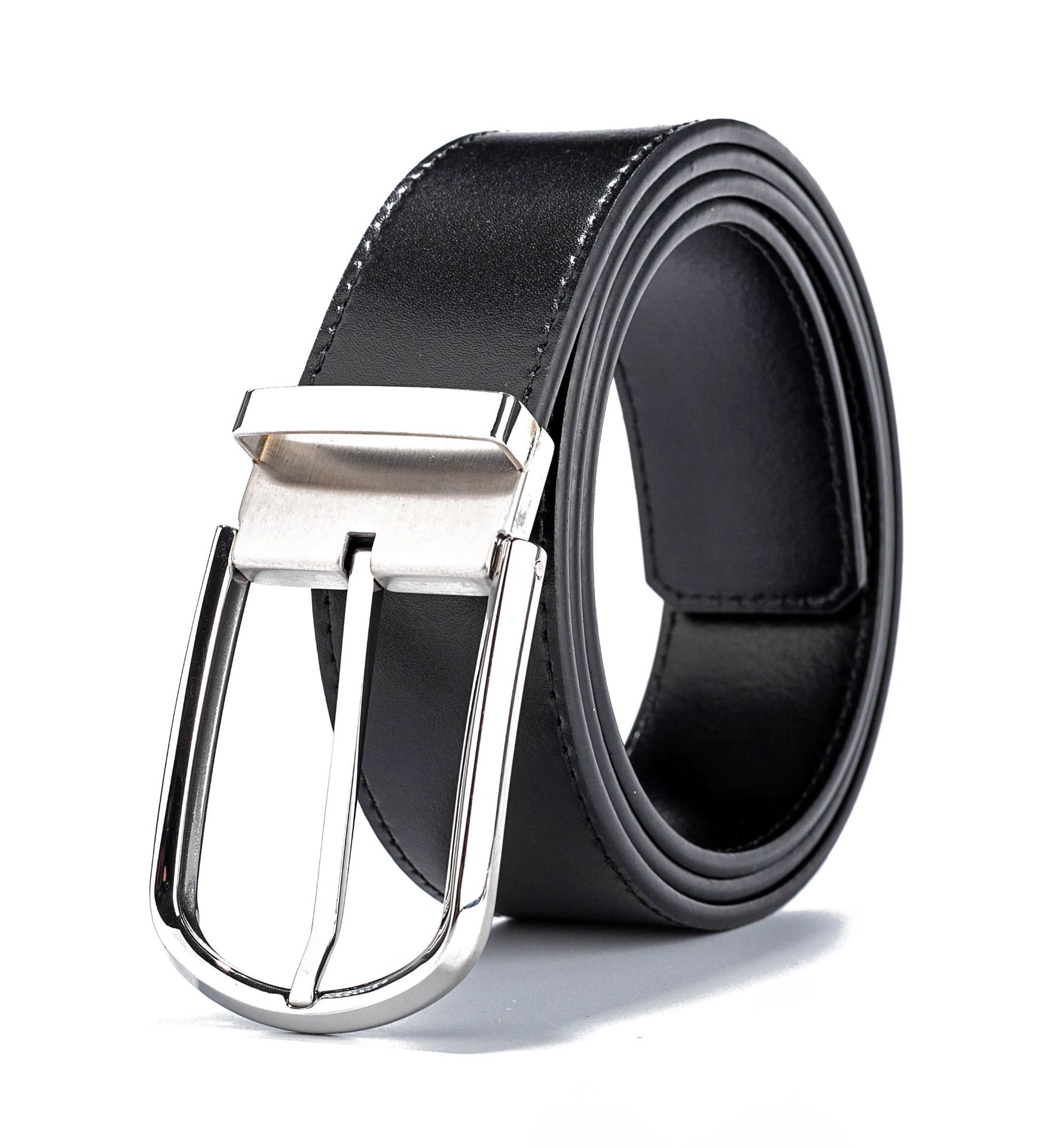 Elite quality import double-sided silicone leather belt
