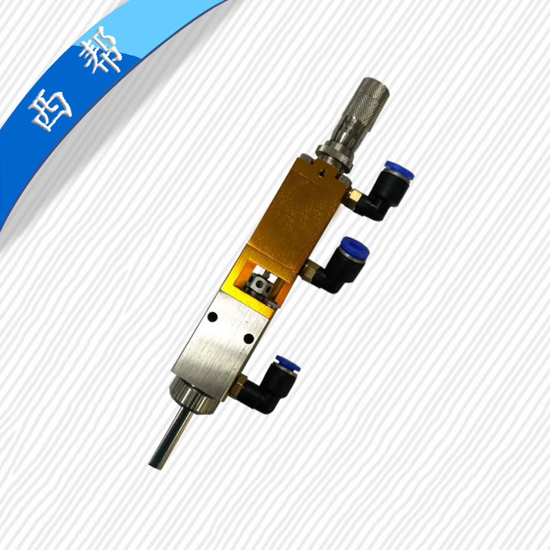 厂家直销小型柱塞式点胶阀 精密回吸式柱塞阀 单动顶针式点胶阀
