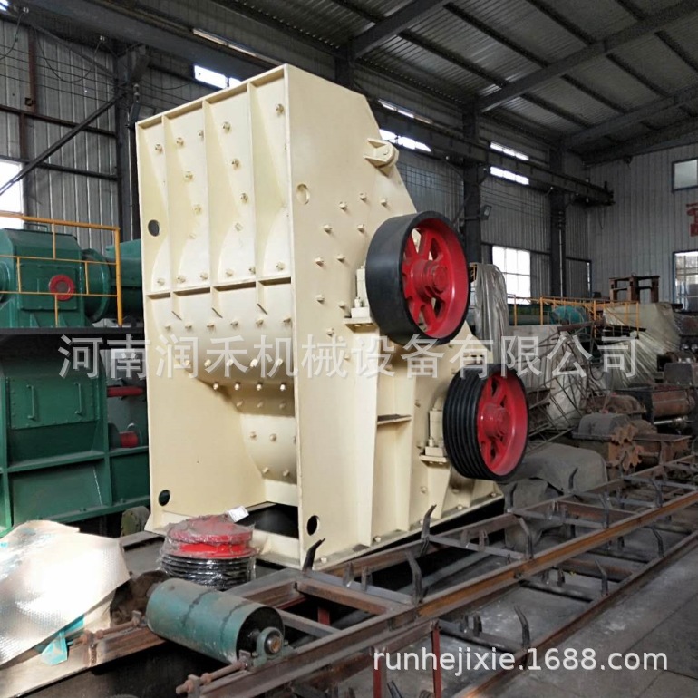 双级干湿煤矸石粉碎机 矿用石料破碎机 新型反击式高细破碎机