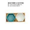 Nordic Creative Ceramics Separation Water Fruit Drive Snacks Cant Candy Dried Fruit Plate Simple Family afternoon refreshment snack plate