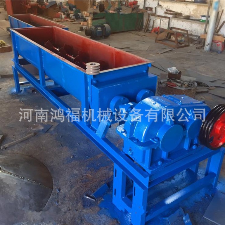 单双轴粉尘加湿搅拌机 粉煤灰加湿搅拌设备 维护方便 操作简单