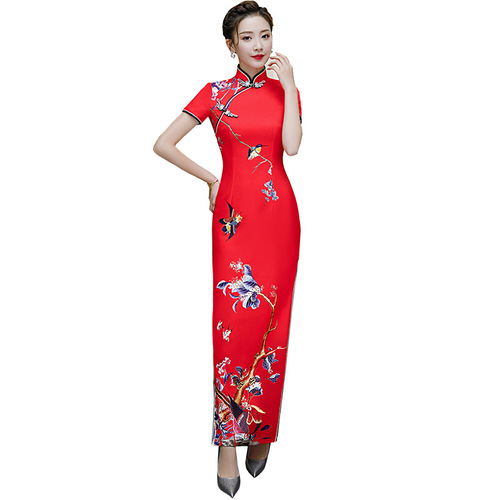 Chinese Dress Qipao for women Cheongsam performance Vestidos chinos vestido tradicional chino