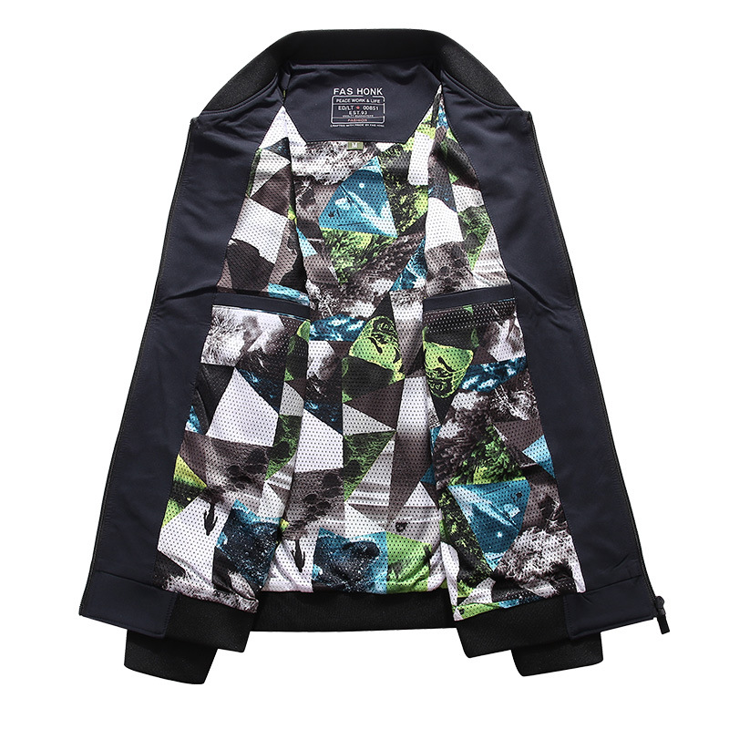 2019 otoño nueva chaqueta transfronteriza hombres sueltos chaqueta casual de los hombres moda voladora chaqueta de los hombres